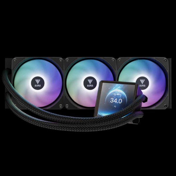 خنک کننده پردازنده گیم دیاس مدل AURA GL360 LCD - تصویر 2