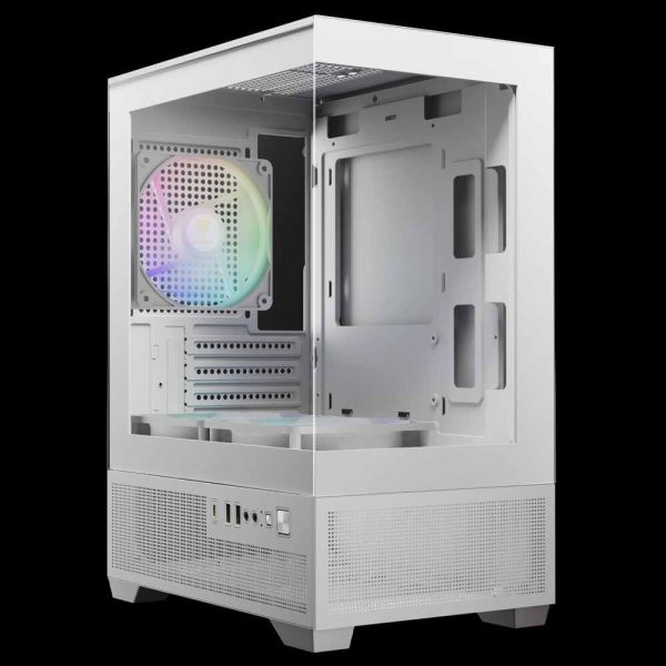 کیس کامپیوتر GAMDIAS مدل AURA GC9M ELITE WH ARGB - تصویر 2