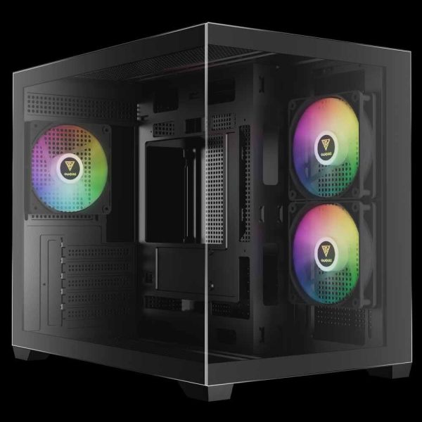 کیس کامپیوتر GAMDIAS مدل AURA GC10M V2 ARGB - تصویر 2