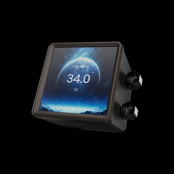 خنک کننده پردازنده GAMDIAS مدل AURA GL360 LCD - تصویر 3