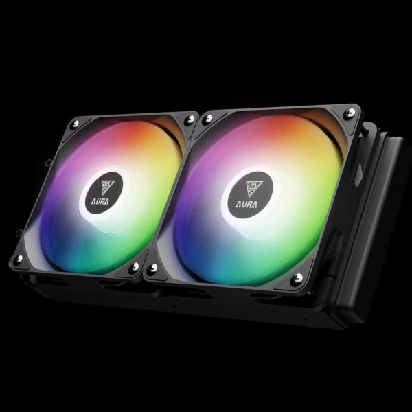 خنک کننده پردازنده GAMDIAS مدل AURA GL240 DIGITAL - تصویر 3