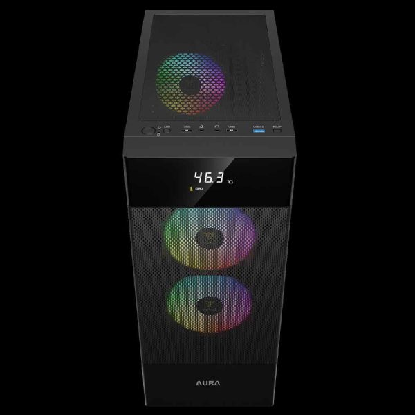 کیس کامپیوتر گیم دیاس مدل AURA GC5 ELITE ARGB - تصویر 3