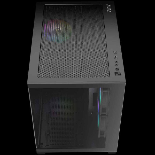 کیس کامپیوتر GAMDIAS مدل AURA GC10M V2 ARGB - تصویر 3