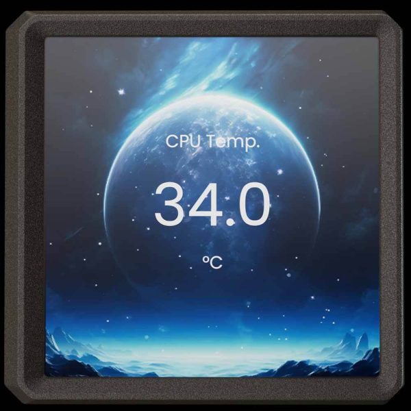 خنک کننده پردازنده گیم دیاس مدل AURA GL360 LCD - تصویر 4