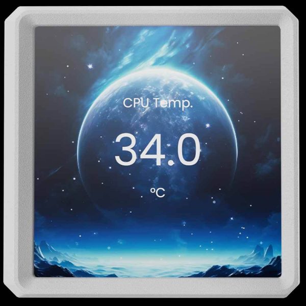 خنک کننده پردازنده گیم دیاس مدل AURA GL360 LCD WH - تصویر 4