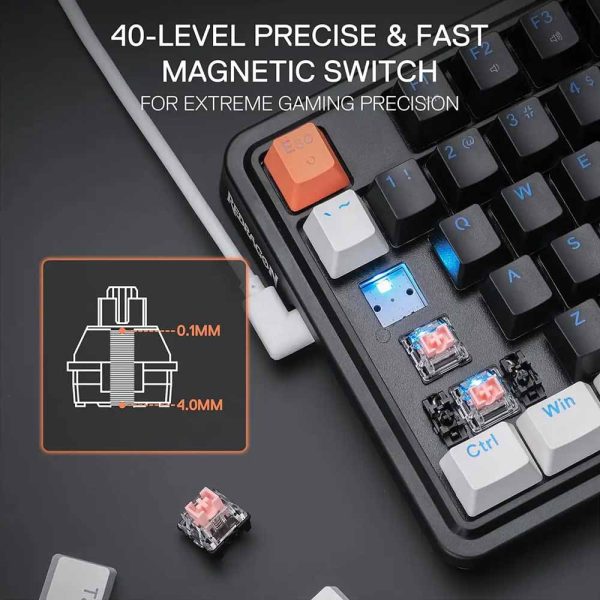 کیبورد REDRAGON مدل Landshaker K714 WBO - تصویر 4