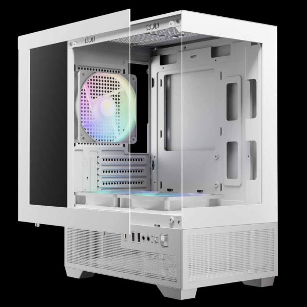 کیس کامپیوتر GAMDIAS مدل AURA GC9M ELITE WH ARGB - تصویر 4