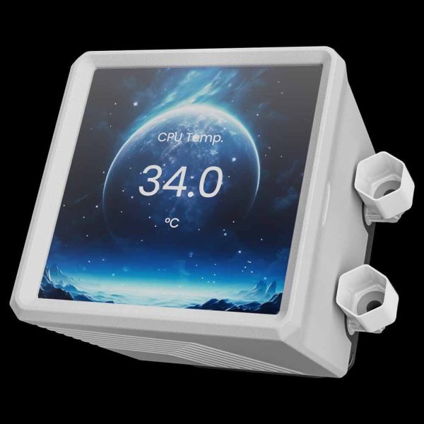 خنک کننده پردازنده گیم دیاس مدل AURA GL360 LCD WH - تصویر 5