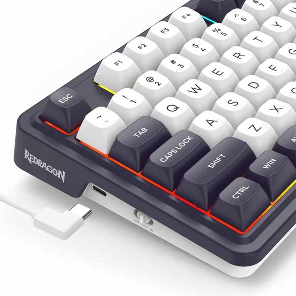 کیبورد بی سیم REDRAGON مدل FINKE QMK K715 PRO - تصویر 5