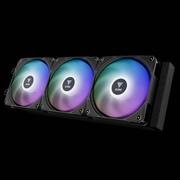 خنک کننده پردازنده GAMDIAS مدل AURA GL360 LCD - تصویر 5