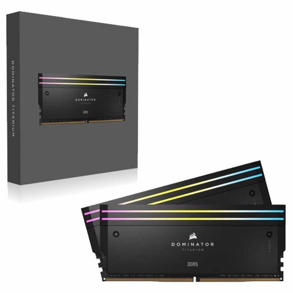 رم CORSAIR مدل Dominator Titanium 32GB (2 x 16GB) DDR5 6600MHz CL32 - تصویر 6