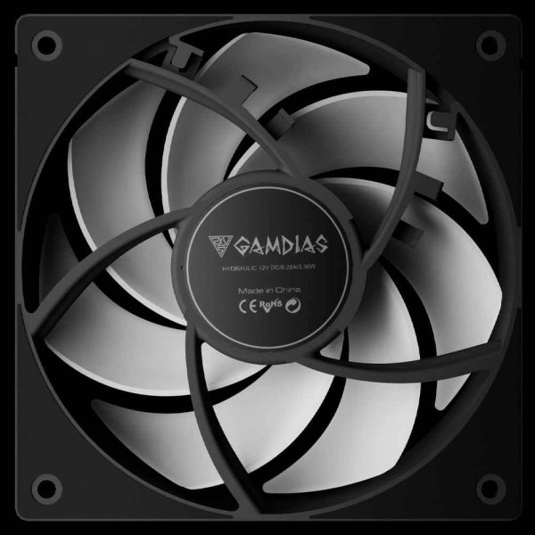 فن کیس GAMDIAS مدل NOTUS M1-1203 ARGB - تصویر 6