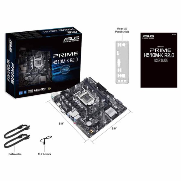 مادربرد ASUS مدل PRIME H510M-K R2.0 - تصویر 6