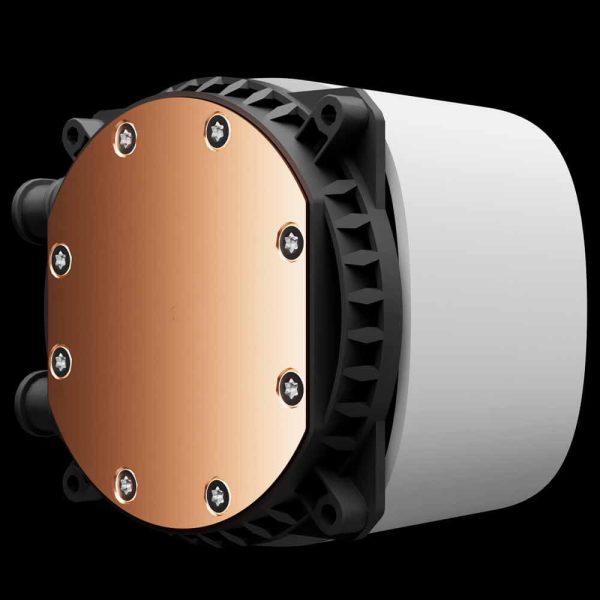 خنک کننده پردازنده GAMDIAS مدل AURA GL240 DIGITAL WH - تصویر 6