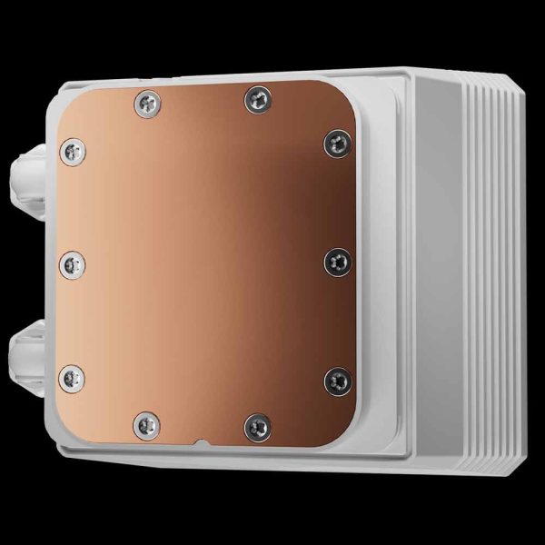 خنک کننده پردازنده گیم دیاس مدل AURA GL360 LCD WH - تصویر 6