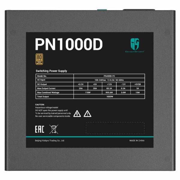 منبع تغذیه DeepCool مدل PN1000D توان 1000 وات GOLD - تصویر 6