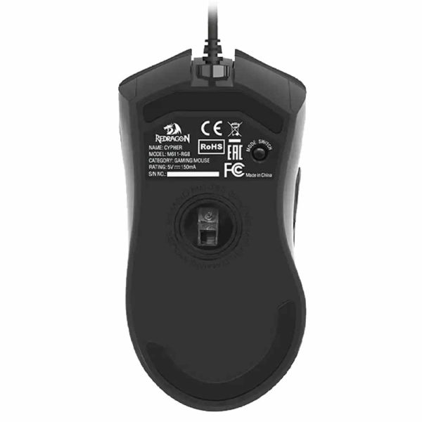 ماوس گیمینگ REDRAGON مدل M611 RGB - تصویر 7