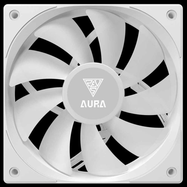 خنک کننده پردازنده GAMDIAS مدل AURA GL240 V2 WH - تصویر 7