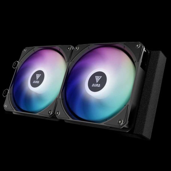 خنک کننده پردازنده GAMDIAS مدل AURA GL240 LCD - تصویر 7