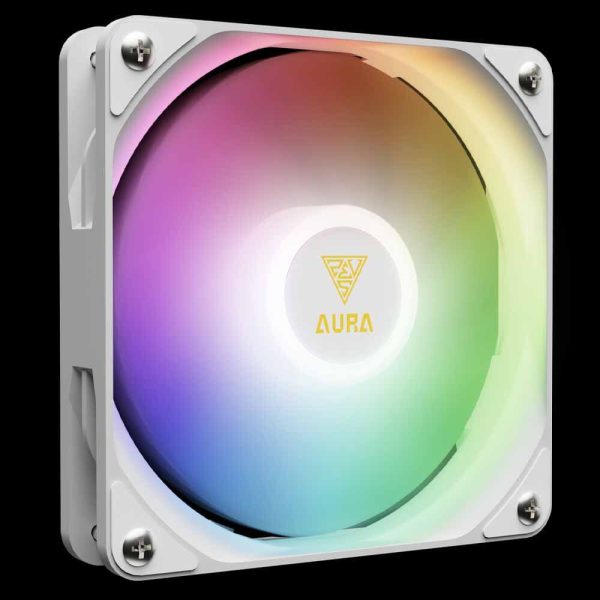 خنک کننده پردازنده GAMDIAS مدل AURA GL360 DIGITAL WH - تصویر 7