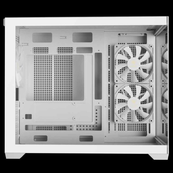 کیس کامپیوتر GAMDIAS مدل AURA GC10M V2 WH ARGB - تصویر 7
