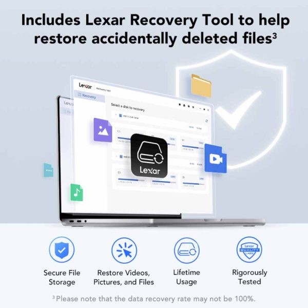 اس اس دی اکسترنال Lexar مدل SL300 ظرفیت 1 ترابایت - تصویر 7