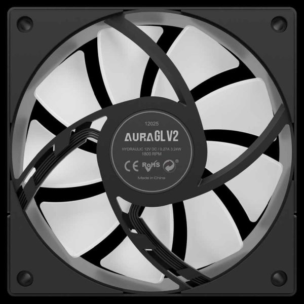 خنک کننده پردازنده GAMDIAS مدل AURA GL120 V2 - تصویر 8