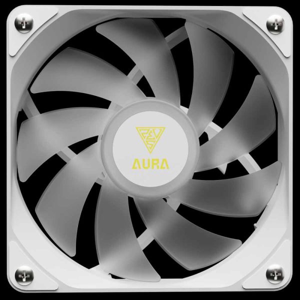 خنک کننده پردازنده GAMDIAS مدل AURA GL360 DIGITAL WH - تصویر 8