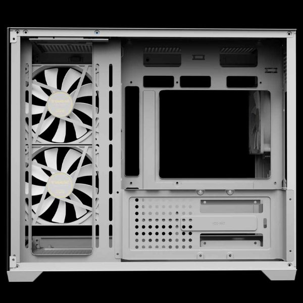 کیس کامپیوتر GAMDIAS مدل AURA GC10M V2 WH ARGB - تصویر 8