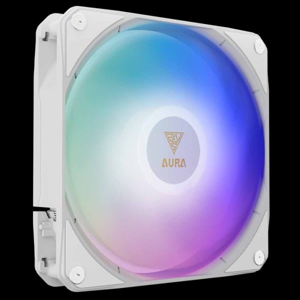 خنک کننده پردازنده GAMDIAS مدل AURA GL240 LCD WH - تصویر 9