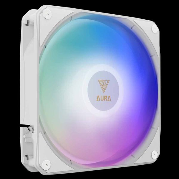 خنک کننده پردازنده گیم دیاس مدل AURA GL360 LCD WH - تصویر 9