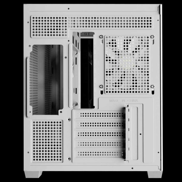 کیس کامپیوتر GAMDIAS مدل AURA GC10M V2 WH ARGB - تصویر 9