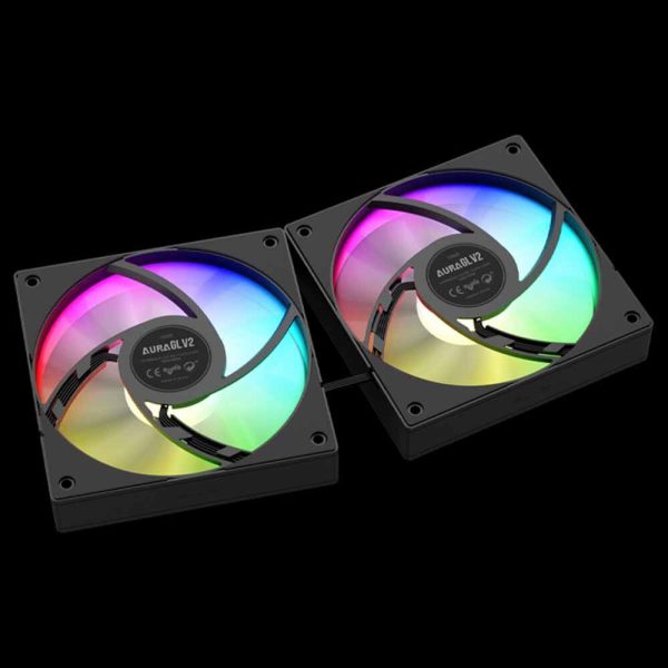 خنک کننده پردازنده GAMDIAS مدل AURA GL240 V2 - تصویر 9