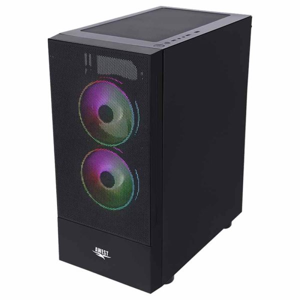 کیس کامپیوتر AWEST مدل GT-AV201-MB - تصویر 4