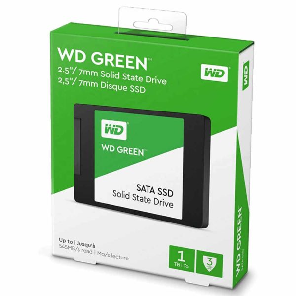 اس اس دی Western Digital مدل GREEN SATA III ظرفیت 1 ترابایت - تصویر 4