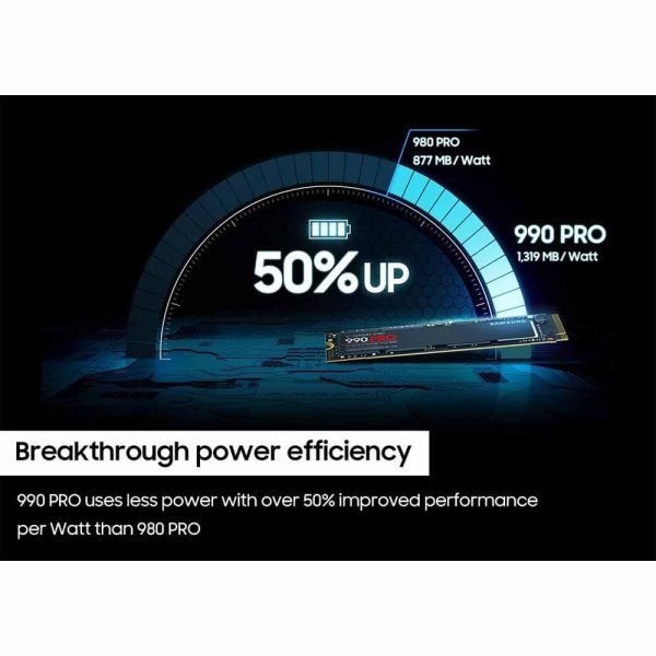 اس اس دی SAMSUNG مدل 990PRO ظرفیت 4 ترابایت - تصویر 4