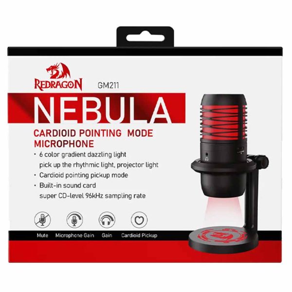 میکروفون گیمینگ REDRAGON مدل NEBULA GM211 - تصویر 5